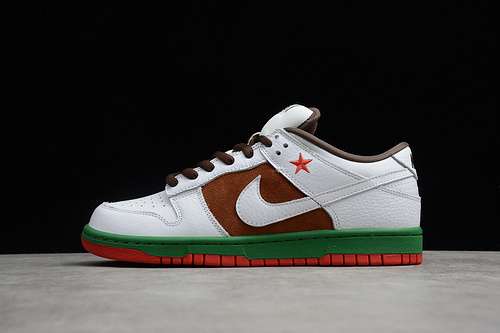 【460】[304292-211]-[DUNK LOW PRO SB CALI WHITE/BROWN-GREEN-RED]-[WOMAN:36-39]-[MAN:40-45]