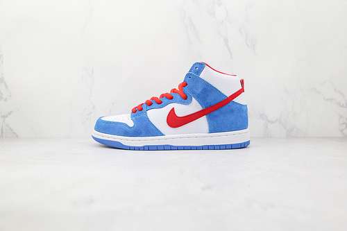 【320】[CI2692-400]-[DUNK HIGH SB DORAEMON LIGHT PHOTO BLUE/SPEED YELLOW/UNIVERSITY RED]-[36-45]