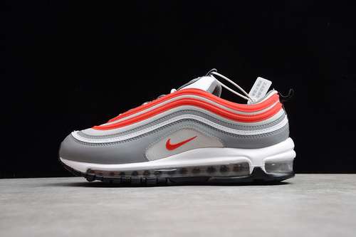 【320】[921522-017]-[AIR MAX 97 SMOKE GREY/WHITE/GREY FOG/UNIVERSITY RED]-[UNISEX:36-45]