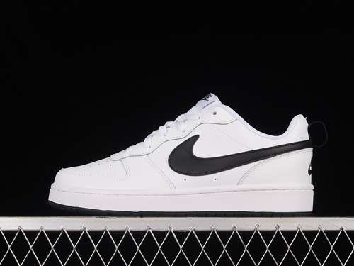 【230】[BQ5448-104]-[COURT BOROUGH LOW 2 WHITE/WHITE/BLACK]-[WOMAN:36-39]-[MAN:40-45]