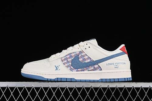 【360】[XX2025-323]-[SB DUNK LOW L*V OFF WHITE/BLUE]-[WOMAN:36-39]-[MAN:40-45]