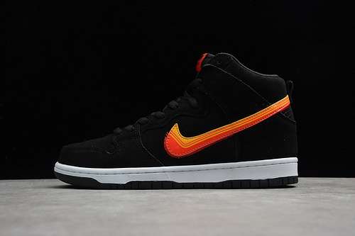 【380】[BQ6826-003]-[SB DUNK HIGH TRUCK IT BLACK/UNIVERSITY GOLD/TEAM ORANGE]-[UNISEX:36-45]