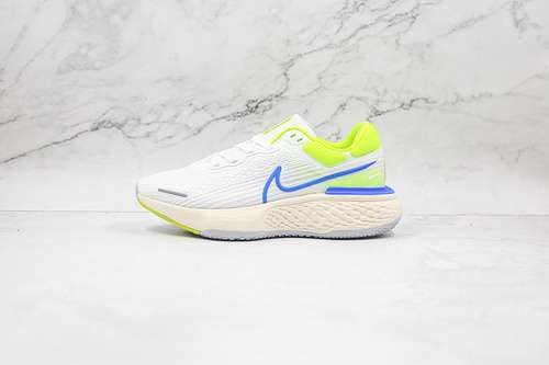 【320】[CT2228-101]-[ZOOMX INVINCIBLE RUN FLYKNIT WHITE/CYBER/GREY FOG/RACER BLUE]-[MAN:40-45]
