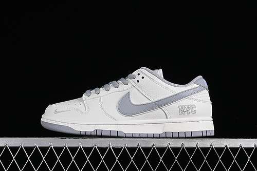 【360】[NC2103-302]-[SB DUNK LOW NYC WHITE/GREY]-[WOMAN:36-39]-[MAN:40-45]