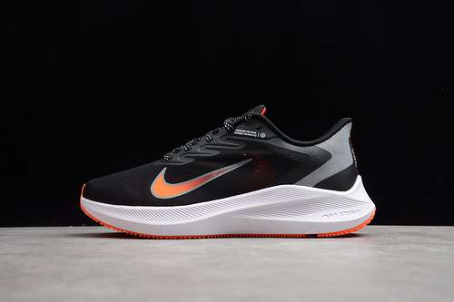 【270】[CJ0291-011]-[AIR ZOOM WINFLO 7 BLACK/SMOKE GREY/TOTAL ORANGE/GYM RED]-[MAN:39-45]
