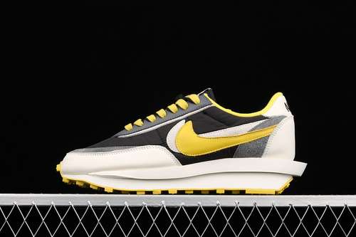 【450】[DJ4877-001]-[SACAI X UNDERCOVER X LDWAFFLE BRIGHT CITRON BLACK/SAIL/DARK GREY/BRIGHT CITRON]
