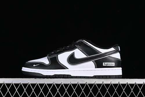 【360】[RM2308-332]-[SUPREME SB DUNK LOW WHITE/BLACK]-[WOMAN:36-39]-[MAN:40-45]