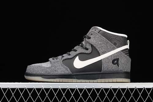 【450】[645986-010]-[DUNK HIGH SB PREMIER PETOSKEY DARK CHARCOAL/WHITE-LT GRPHT]-[MAN:39-45]