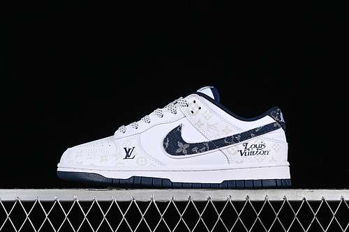 【280】[DD1391-122]-[SB DUNK LOW L*V WHITE/BLUE/GREY]-[WOMAN:36-39]-[MAN:40-46]