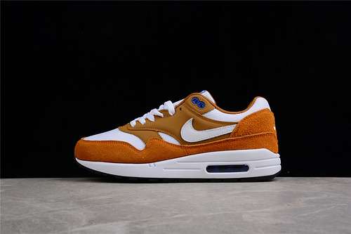 【320】[908366-700]-[AIR MAX 1 PREMIUM RETRO DARK CURRY/SPORT BLUE/BLACK/TRUE WHITE]-[UNISEX:36-46]