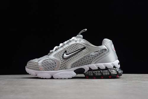 【340】[CD3613-001]-[AIR ZOOM SPIRIDON CAGE 2 METALLIC SILVER/GREY]-[WOMAN:36-39]-[MAN:40-45]