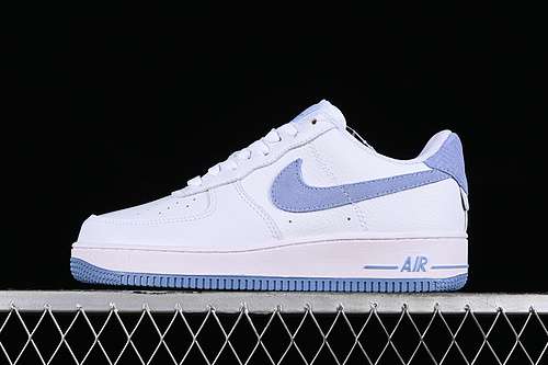 【300】[CN2873-10]-[AIR FORCE 1 07 LOW WHIE/BLUE]-[WOMAN:36-39]-[MAN:40-45]
