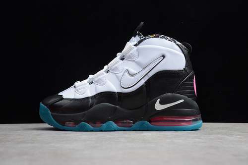 [311090-004]-[AIR MAX UPTEMPO 95 SPURS SOUTH BEACH WHITE/BLACK]-[MAN:40-45]