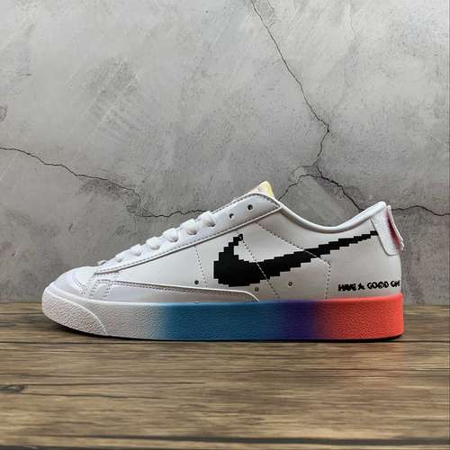 【260】[DA6364-101]-[BLAZER LOW 77 VINTAGE WHITE/BLACK/MULTI-COLOR]-[WOMAN:36-39]-[MAN:40-44]