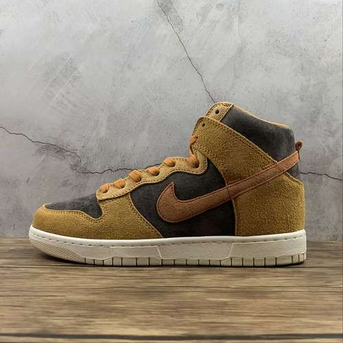 【480】[DD1401-200]-[DUNK HIGH PREMIUM VELVET BROWN/DARK RUSSET/DARK CURRY/SAIL]-[UNISEX:36-47.5]