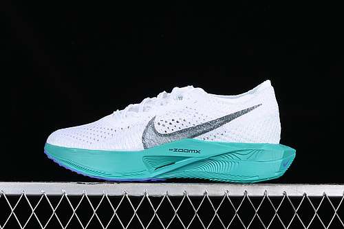 【430】[DV4129-102]-[ZOOMX VAPORFLY NEXT% 3 WHITE/GREY/GREEN]-[MAN:39-45]
