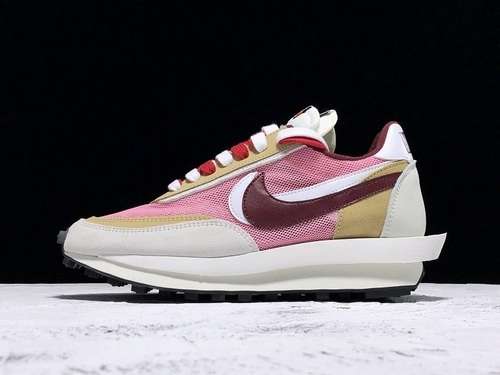 [71-68-79]-[BV0073-500]-[SACAI X LVD WAFFLE DAYBREAK SWOOSH PINK/GERY/WHITE-RED]-[UNISEX:36-46]