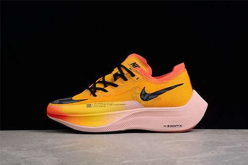 【320】[DO2408-739]-[ZOOMX VAPORFLY NEXT% 2 EKIDEN ZOOM PACK UNIVERSITY GOLD/POLLEN/ORANGE/BLACK]