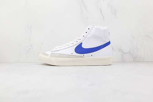 【280】[BQ6806-103]-[BLAZER MID 77 VINTAGE WHITE/WHITE/RACER BLUE]-[WOMAN:36-39]-[MAN:40-45]