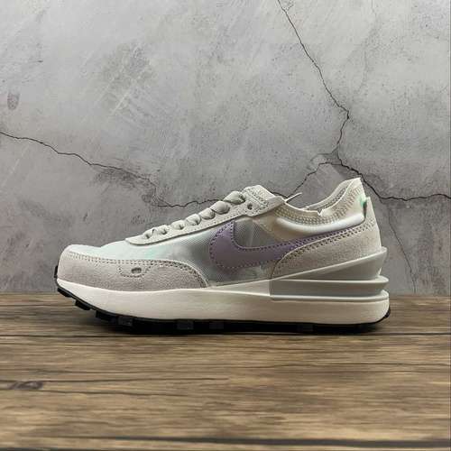 【300】[DC2533-101]-[WAFFLE ONE SUMMIT WHITE/LIGHT BONE/GREEN GLOW/INFINITE LILAC]-[WOMAN:36-39]