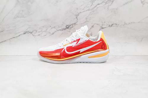 【400】[CZ0176-100]-[AIR ZOOM GT CUT EP WHITE/WHITE/BLACK/UNIVERSITY RED]-[MAN:40-46]