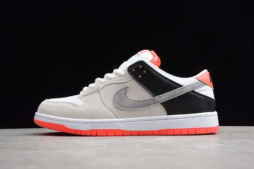 【260】[CD2563-004]-[SB DUNK LOW INFARED WHITE/CEMENT GREY-BLACK-INFARE]-[UNISEX:36-45]