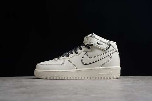 【360】[AA1118-011]-[AIR FORCE 1 MID 07 3M WHITE/WHITE/BLACK]-[WOMAN:36-39]-[MAN:40-45]