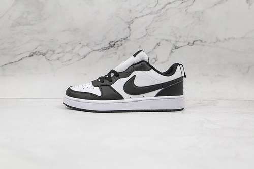 【300】[CT3964-101]-[COURT BOROUGH LOW 2 GS BLACK/WHITE/BLACK]-[UNISEX:36-43]