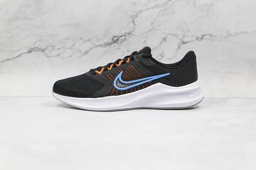【280】[CW3411-001]-[DOWNSHIFTER 11 BLACK/TOTAL ORANGE/DARK SMOKE GREY/COAST]-[MAN:39-45]