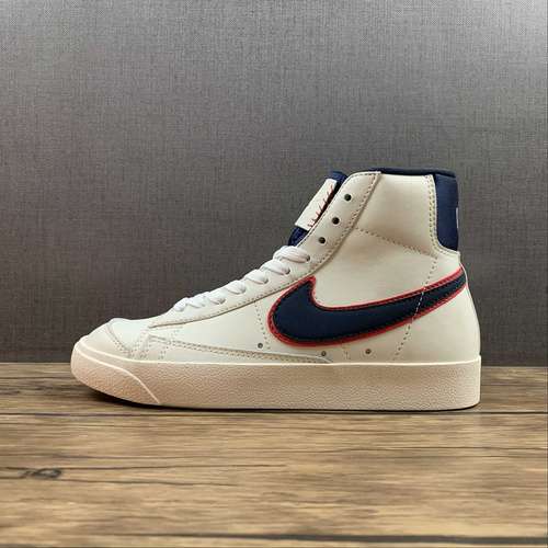 【260】[CD9318-100]-[BLAZER MID 77 VINTAGE CITY PRIDE CHICAGO SAIL/OBSIDIAN-TOTAL CRIMSON]