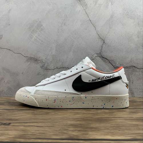 【280】[DJ4279-101]-[BLAZER LOW 77 VINTAGE WHITE/MULTI-COLOR]-[WOMAN:36-39]-[MAN:40-45]