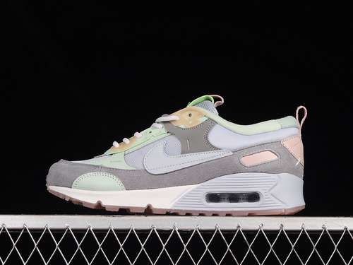 【280】[DM9922-001]-[AIR MAX 90 FUTURA LIGHT GREY/GREEN/PINK]-[WOMAN:36-39]-[MAN:40-45]