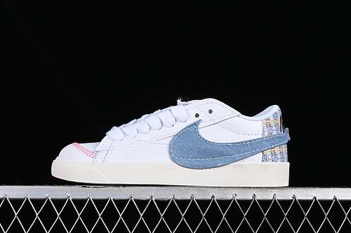 【230】[FJ7741-141]-[BLAZER LOW 77 VNTG WHITE/BLUE/BROWN]-[WOMAN:36-39]-[MAN:40-45]