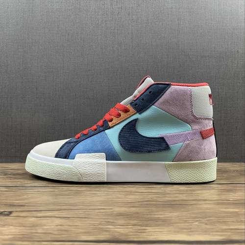 【270】[DA8854-500]-[BLAZER MID PREMIUM SB MOSAIC PACK LILAC/COPA/DUTCH BLUE/COURT BLUE]