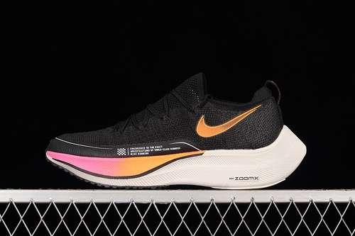 【280】[DM4386-993]-[ZOOMX VAPORFLY NEXT％ 4.0 BLACK/WHITE/ORANGE]-[WOMAN:36-39]-[MAN:40-45]