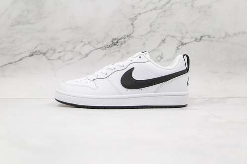 【250】[BQ5448-104]-[COURT BOROUGH LOW 2 WHITE/WHITE/BLACK]-[WOMAN:36-39]-[MAN:40-44]