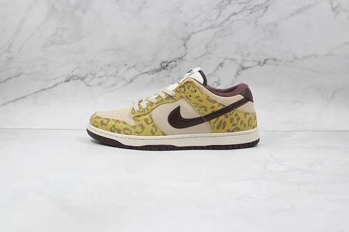 【320】[DD1390-100]-[SB DUNK LOW LEOPARD PRINT/BLACK/YELLOW BROWN]-[WOMAN:36-39]-[MAN:40-45]