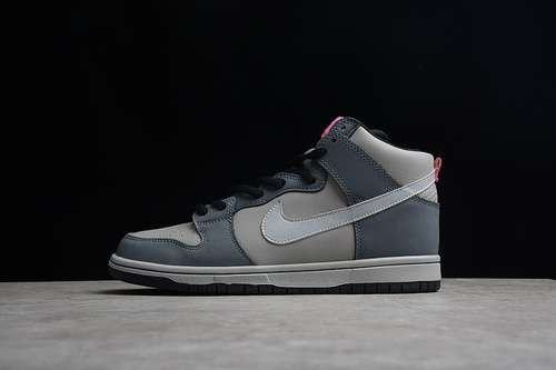 【360】[DJ9800-001]-[DUNK HIGH PRO SB FLINT GREY/MEDIUM GREY/FLAMINGO/GREY FOG]-[UNISEX:36-45]