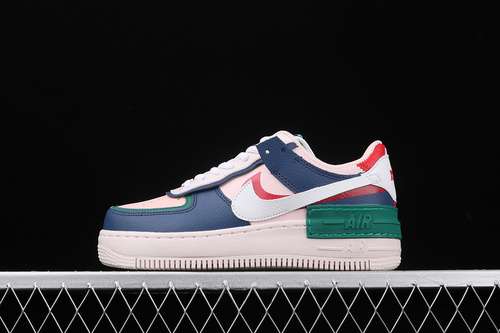 [CI0919-400]-[AIR FORCE 1 SHADOW MYSTIC NAVY/WHITE-ECHO PINK-GYM RED]-[WOMAN:36-39]