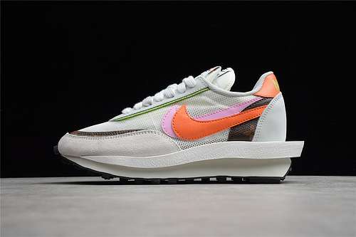 【300】[BV0076-002]-[SACAI X LDV WAFFLE MEDIUM GREY/ORANGE/PINK]-[WOMAN:36-40]