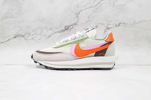 【320】[BV0076-002]-[SACAI X LDV WAFFLE MEDIUM GREY/ORANGE/PINK]-[WOMAN:36-39]-[MAN:40-46]