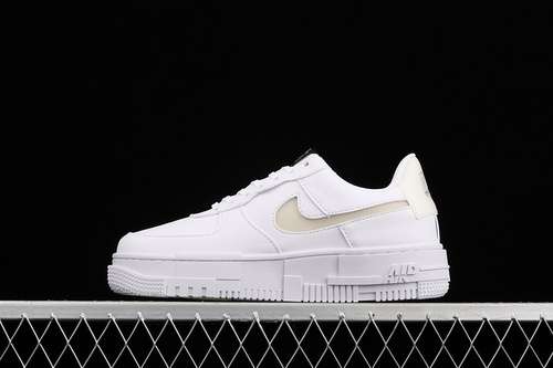 【300】[CT3228-100]-[AIR FORCE 1 PIXEL WHITE/WHITE/GOLD]-[WOMAN:36-40]