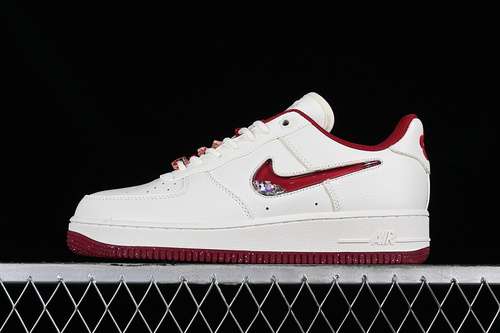 【300】[FD4616-162]-[AIR FORCE 1 07 LOW WHITE/RED]-[WOMAN:36-40]