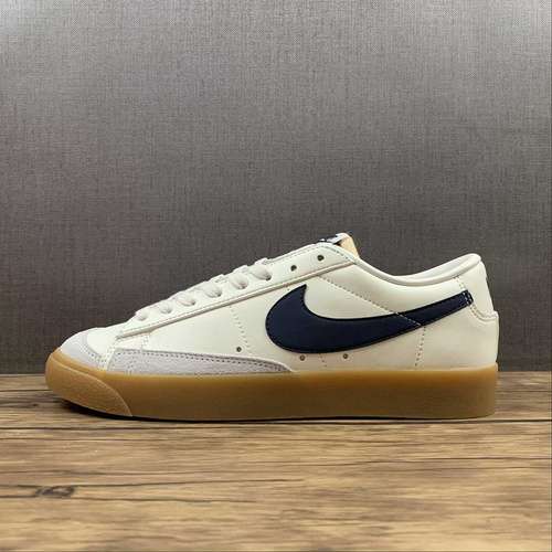【250】[DM8334-100]-[BLAZER LOW 77 VINTAGE SAIL/GUM LIGHT BROWN/SUMMIT WHITE/MIDNIGHT NAVY]