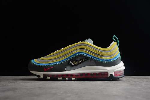 【320】[DH4759-001]-[AIR MAX 97 YELLOW/GREY/WHITE/BLUE]-[WOMAN:36-39]-[MAN:40-45]