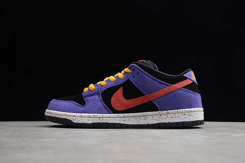 【360】[BQ6817-008]-[SB DUNK LOW PRO ACG BLACK/SUNBURST-VARSITY PURPLE]-[UNISEX:36-45]