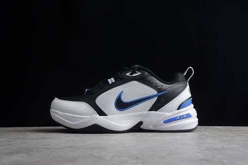 【280】[415445-002]-[AIR MONARCH IV 4E WIDE WHITE/BLUE/BLACK]-[WOMAN:36-39]-[MAN:40-45]