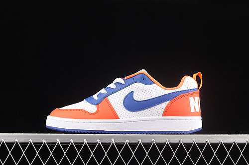 【270】[DN4245-141]-[COURT BOROUGH LOW GS WHITE/ORANGE/BLUE]-[WOMAN:36-39]-[MAN:40-45]