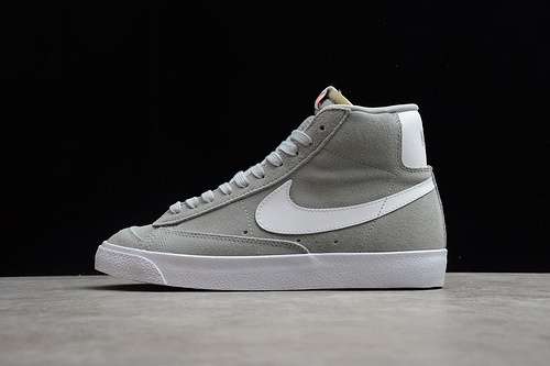 【300】[CI1172-004]-[SB BLAZER MID 77 SUEDE LIGHT SMOKE GREY/WHITE/BLACK]-[UNISEX:36-45]