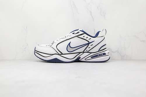 【300】[415445-102]-[AIR MONARCH M2K WHITE/WHITE/DARK BLUE]-[WOMAN:36-39]-[MAN:40-45]